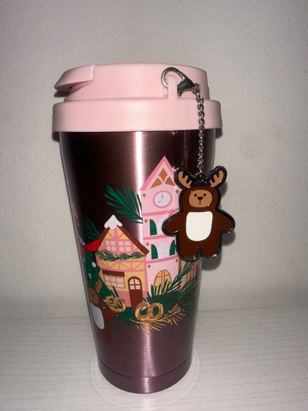 NWT Mexico Starbucks holiday 2025 insulated tumblr for hot beverages 16oz